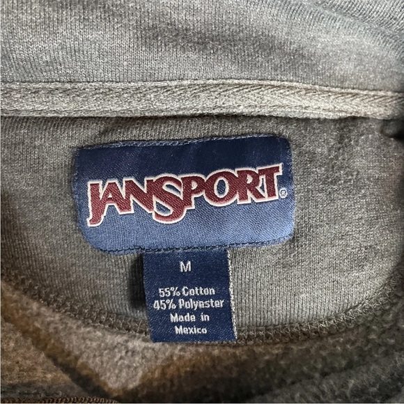 Jansport 1/4 Zip Sweatshirt Pullover Womens Size Medium Michigan State MSU - Picture 5 of 5